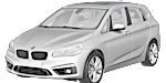 BMW F45 U0017 Fault Code